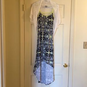 Xhilaration Dress & Converse Star cover up